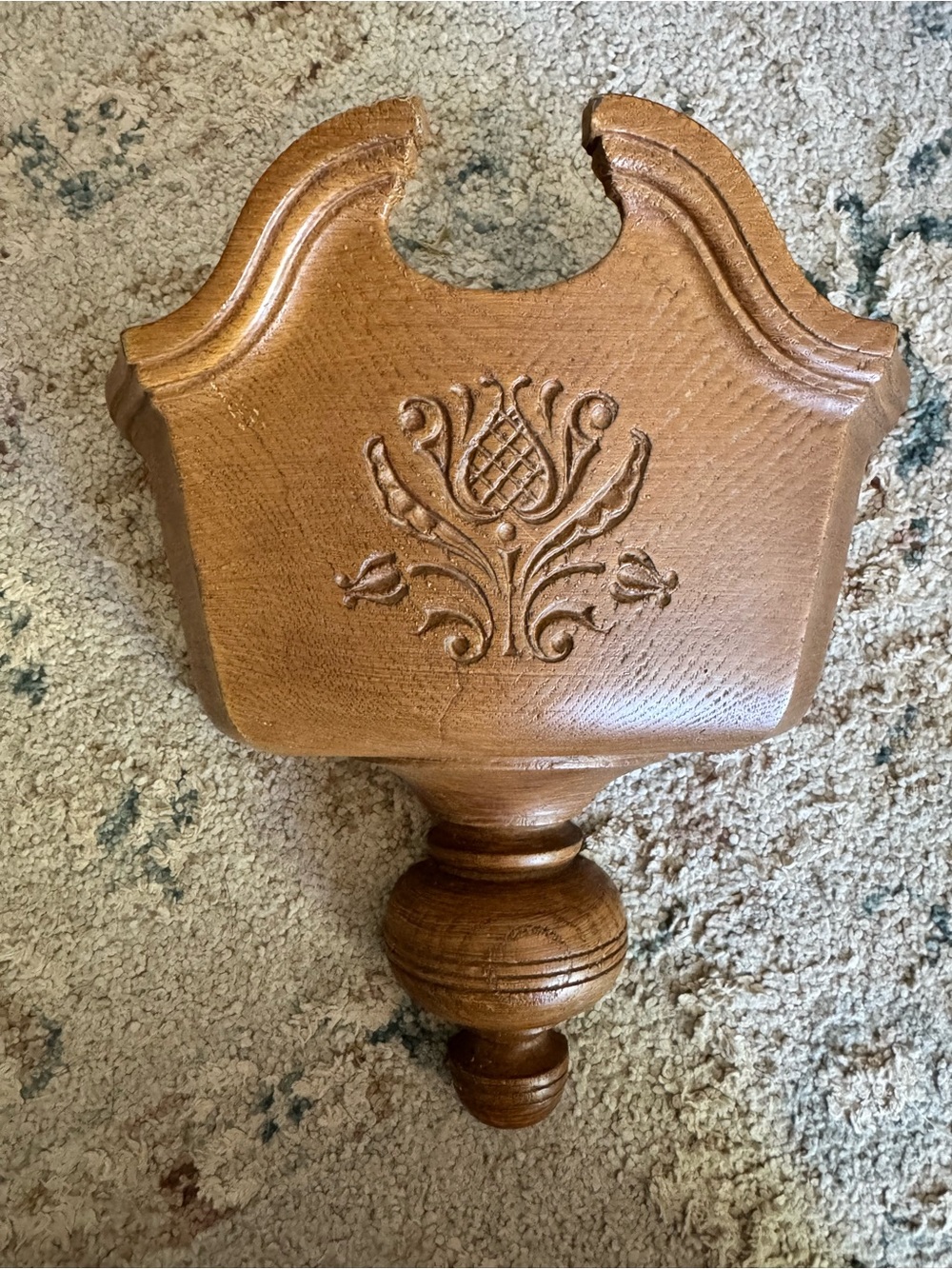 Wall pocket Accent - Warm Brown